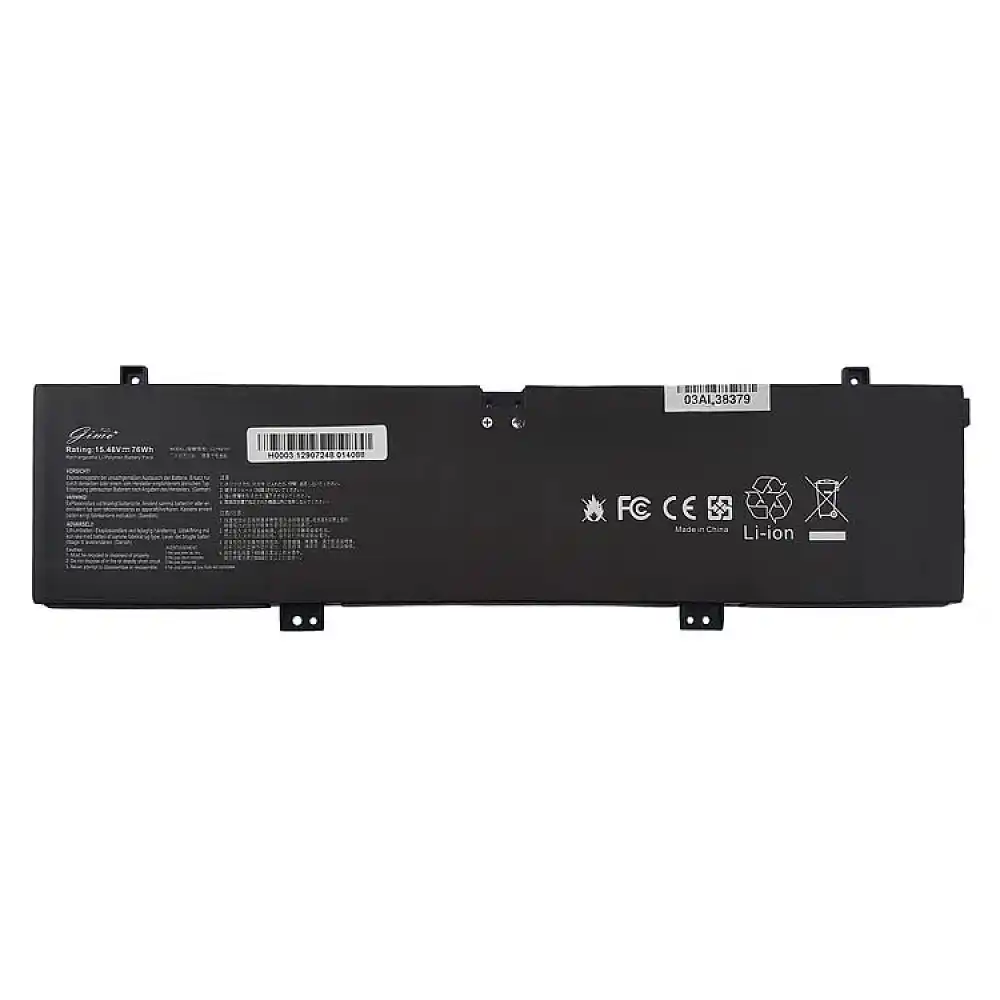 باتری لپ تاپ ایسوس TUF gaming FX517_C41N2101 Gimo Plus مشکی داخلی 76W