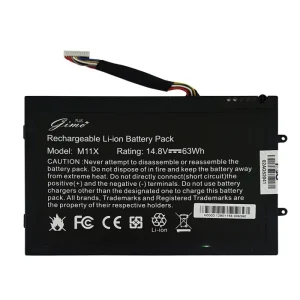 باتری لپ تاپ دل AlienWare M11X PT6V8 Gimo plus مشکی داخلی 63W