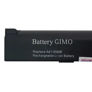 باتری لپ تاپ ایسوس X550-4Cell مشکی-داخلی 2000 میلی آمپر ساعت