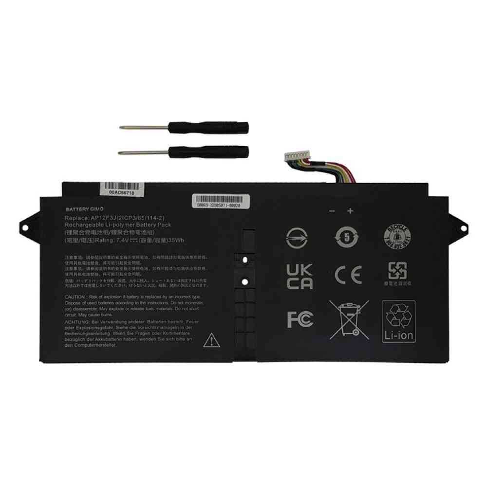 باتری لپ تاپ ایسر Aspire S7-391 مشکی داخلی