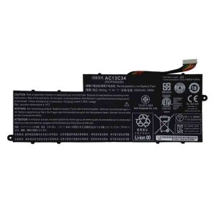 باتری لپ تاپ ایسر Aspire V5-122_AC13C34 داخلی اورجینال