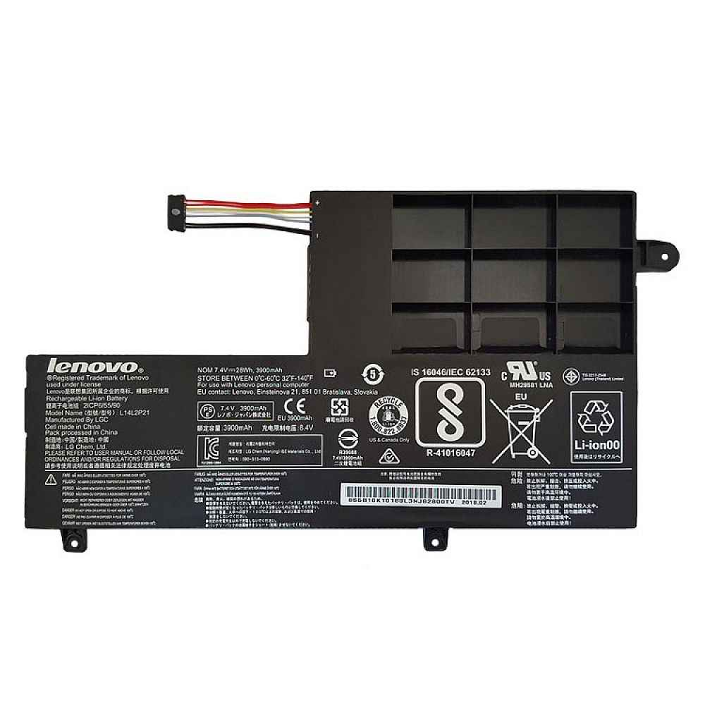 باتری لپ تاپ لنوو Yoga 500-15IBD_7.4V داخلی-اورجینال